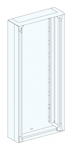 Распределительный шкаф Schneider Electric Prisma Pack 250, 15 мод., IP55, навесной, сталь, дверь