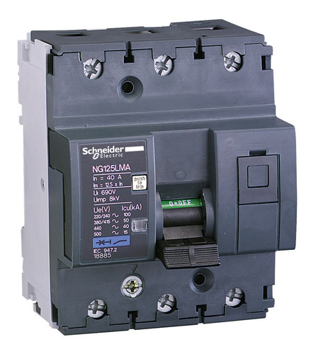 Автоматический выключатель Schneider Electric Acti9 3P 6.3А 15кА