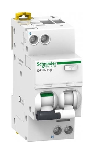 Дифавтомат Schneider Electric Acti9 2P 16А (C) 6кА 10мА (A)