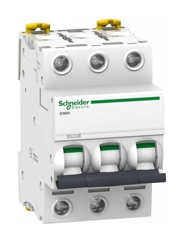 Автоматический выключатель Schneider Electric Acti9 3P 20А (D) 6кА