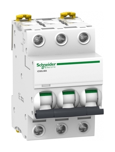 Автоматический выключатель Schneider Electric Acti9 3P 6.3А 15кА