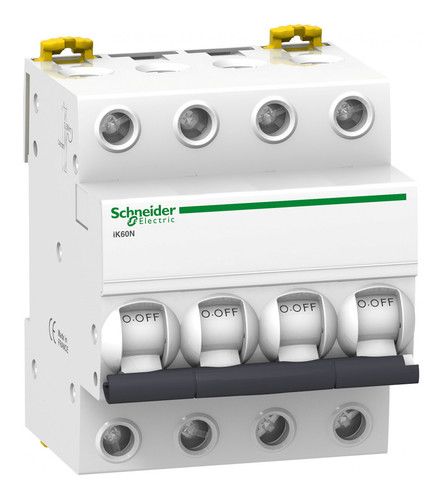 Автоматический выключатель Schneider Electric Acti9 4P 6А (C) 6кА