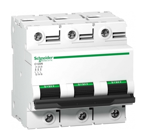 Автоматический выключатель Schneider Electric Acti9 3P 63А (D) 10кА