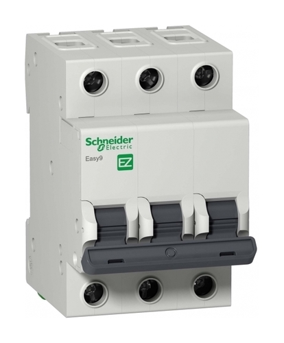 Автоматический выключатель Schneider Electric Easy9 3P 10А (B) 4.5кА