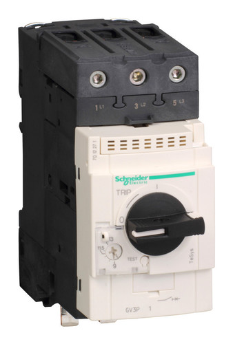 Силовой автомат для защиты двигателя Schneider Electric TeSys GV3 EVERLINK 12А 3P, термомагнитный расцепитель
