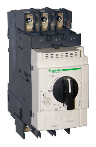 Силовой автомат для защиты двигателя Schneider Electric TeSys GV3 18А 3P, термомагнитный расцепитель