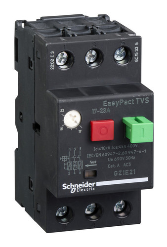 Силовой автомат для защиты двигателя Schneider Electric EasyPact TVS 23А 3P, термомагнитный расцепитель