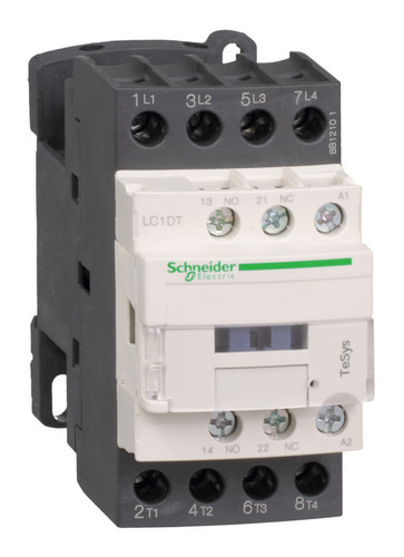 Контактор Schneider Electric TeSys LC1D 4P 9А 400/36В DC 4кВт