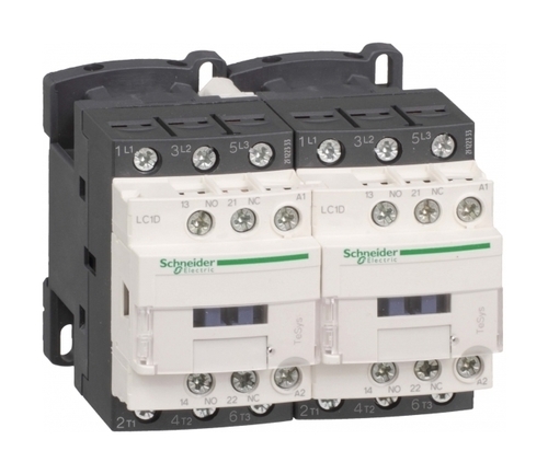 Реверсивный контактор Schneider Electric TeSys LC2D 3P 9А 400/48В AC 4кВт