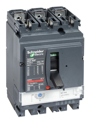 Силовой автомат Schneider Electric Compact NSX 100, MA, 50кА, 3P, 12.5А