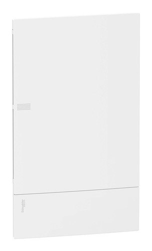 Распределительный шкаф Schneider Electric MINI PRAGMA 36 мод., IP40, встраиваемый, пластик, белая дверь, с клеммами