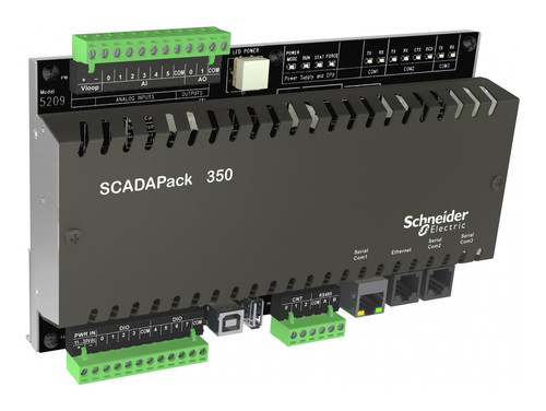 SCADAPack 350 RTU,2 газ&жид поток,Ladders,2 A/O