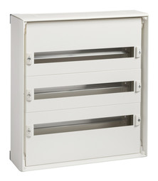 Распределительный шкаф Prisma Pack, 72 мод., IP30, навесной, сталь, бежевая дверь