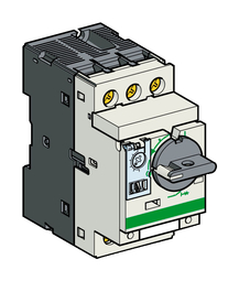 Силовой автомат для защиты двигателя TeSys GV2 4А 3P, термомагнитный расцепитель, GV2P08AE11TQ