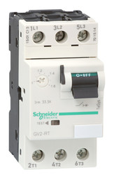Силовой автомат для защиты двигателя TeSys GV2 0.4А 3P, термомагнитный расцепитель