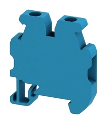 Клеммник винтовой проходной Linergy TR 2,5 мм², синий, NSYTRV42MBL