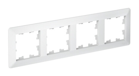 Рамка 4 поста Systeme Electric ATLASDESIGN AIR, лотос